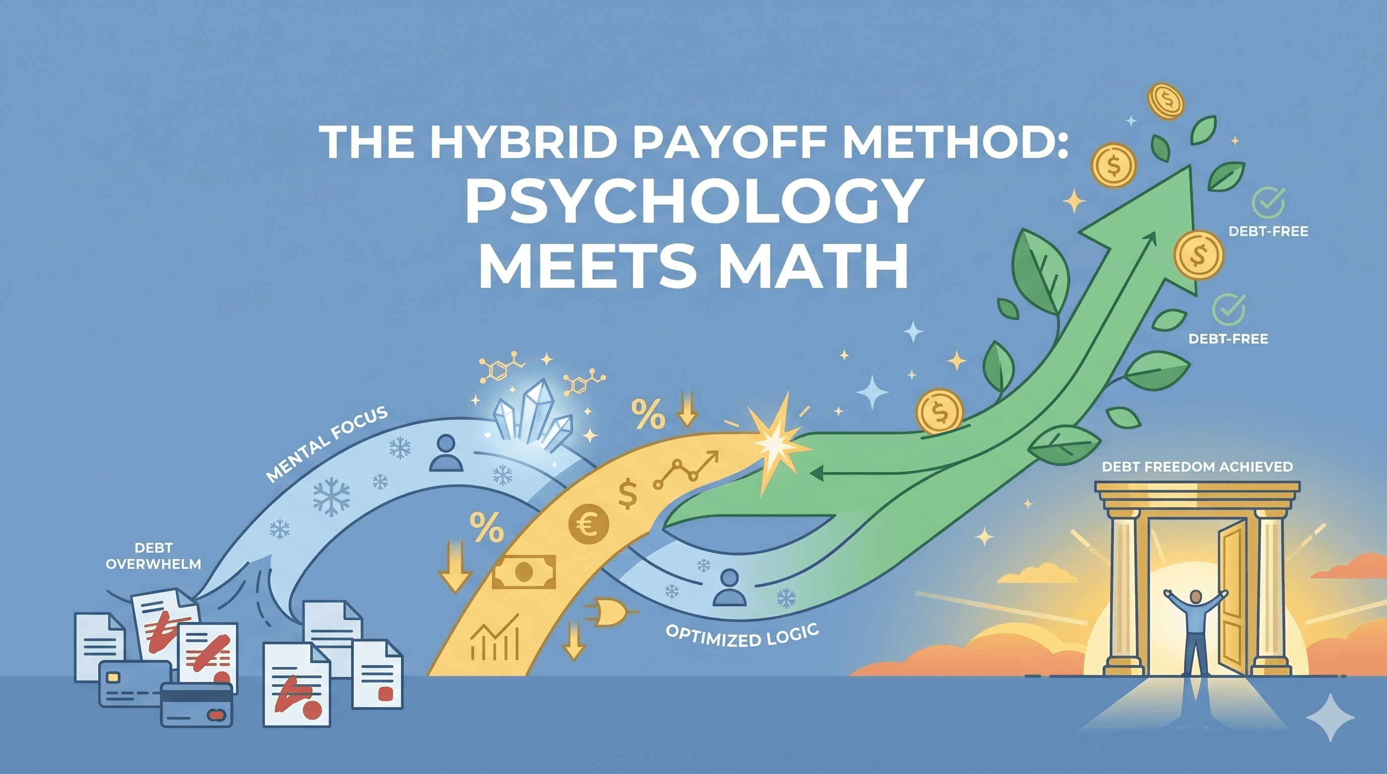 The Hybrid Debt Payoff Method: Combining Psychology & Math for Faster Debt Freedom