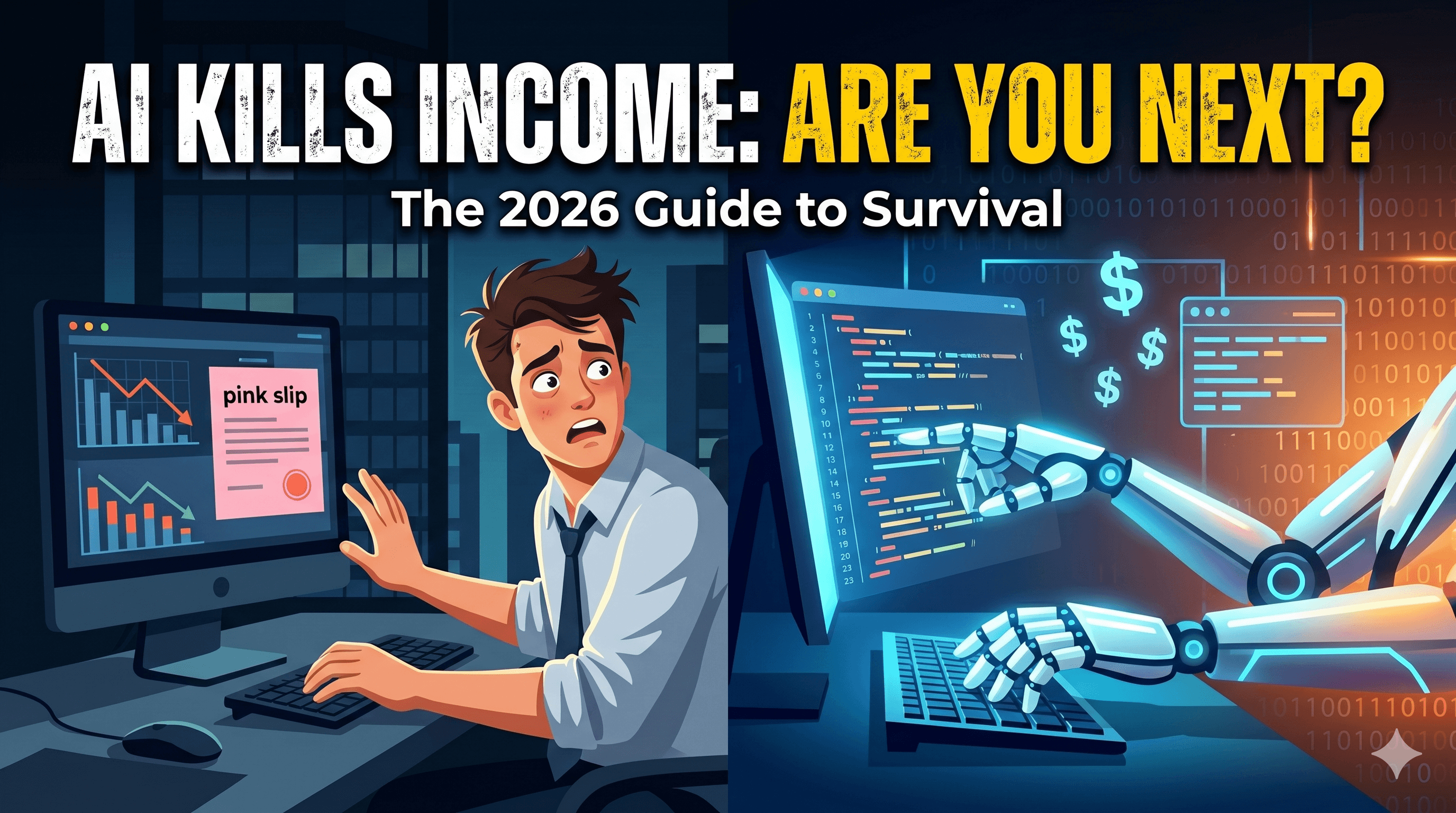Is AI Taking Your Job? A 5-Step Income Protection Plan