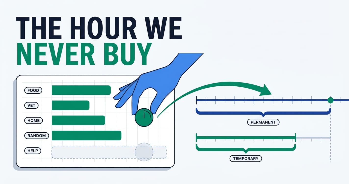 Buying Back Your Time: We Save Half Our Income and Have Never Once Paid Anyone to Do Our Work