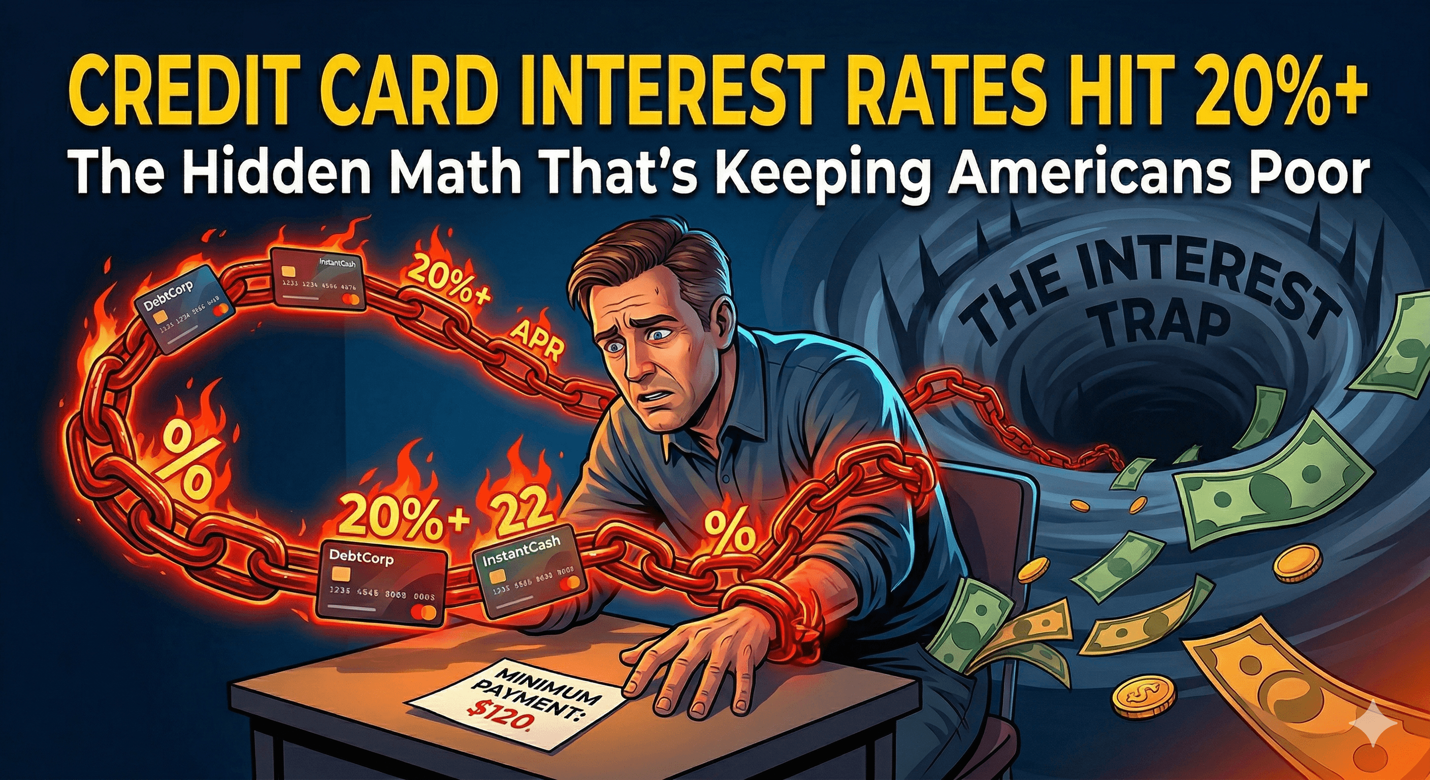 Credit Card Interest at 20%+: The 3-Tier Escape Plan (2026)