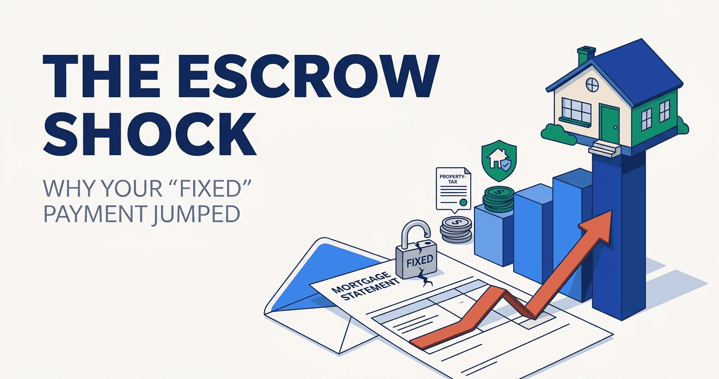 Why Did Your Mortgage Payment Go Up in 2026? The Escrow Shock Behind the 'Fixed-Rate' Myth