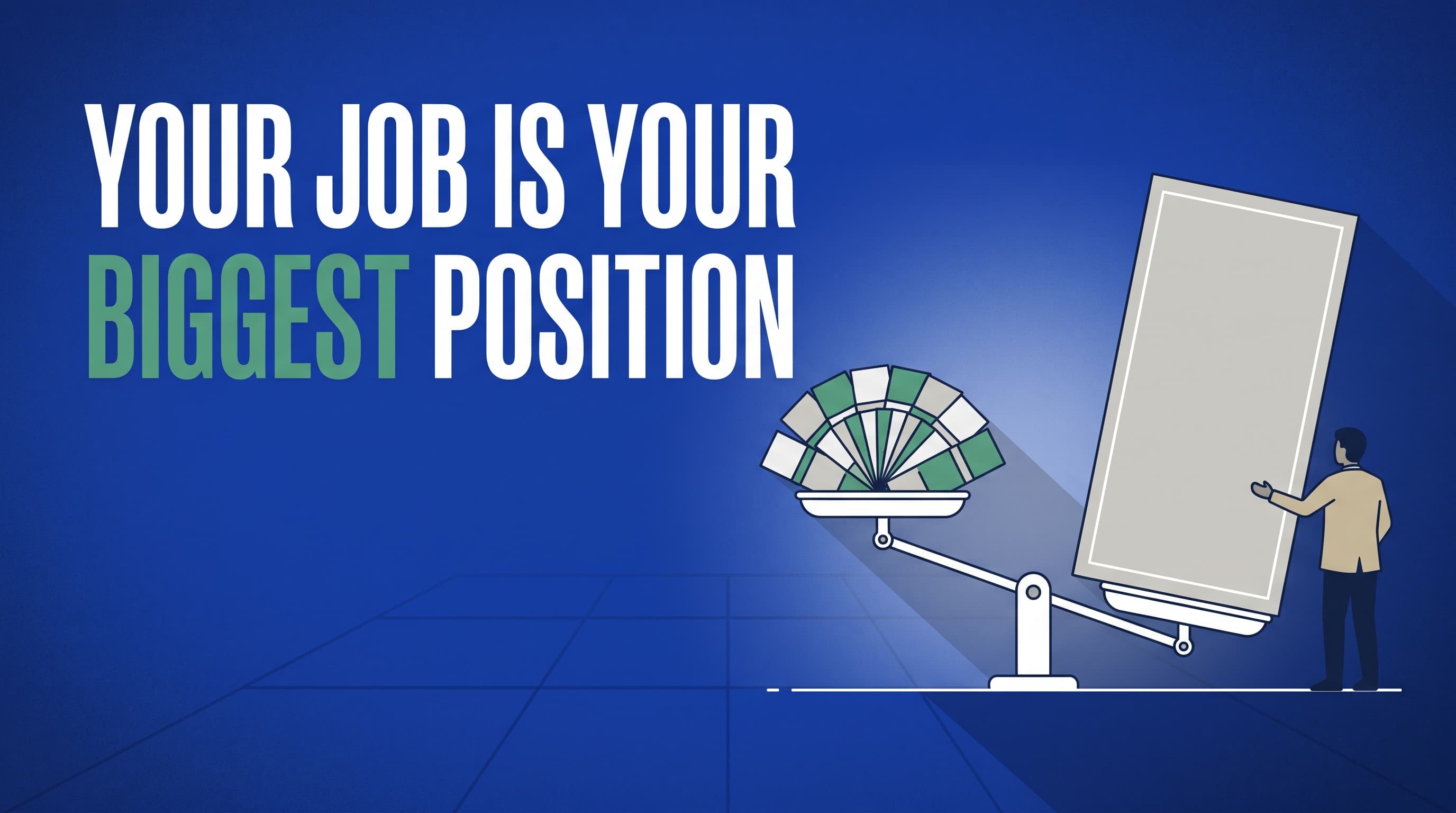 Your Job Is the Biggest Position in Your Portfolio. I Diversified Everything Except the Thing That Pays for It.