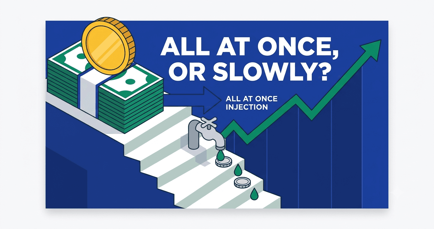 Lump Sum vs Dollar-Cost Averaging: My Windfall in 2026
