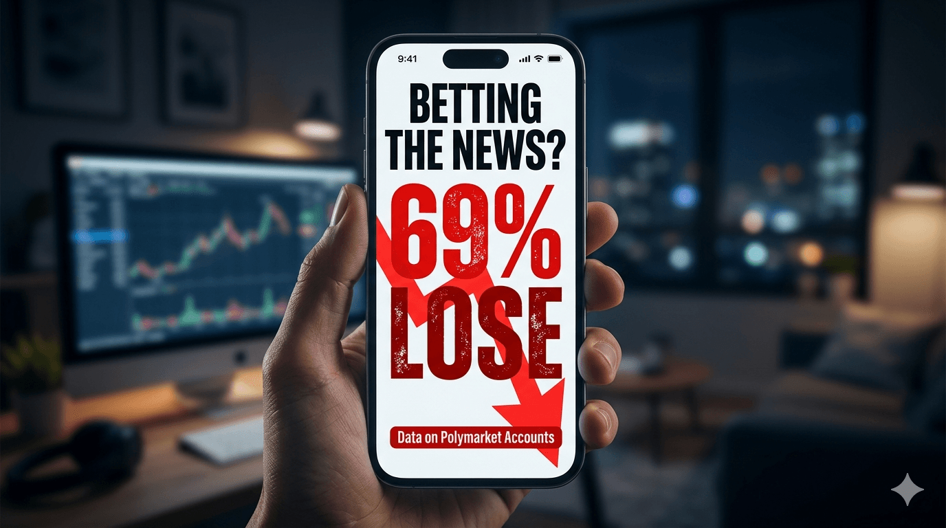 Prediction Markets: Why 69% of Polymarket Users Lose