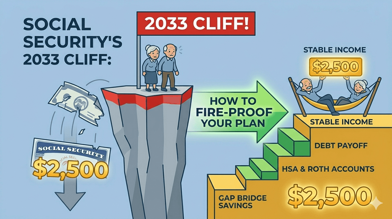 Social Security 2033: FIRE-Proof Your Plan for a 23% Cut