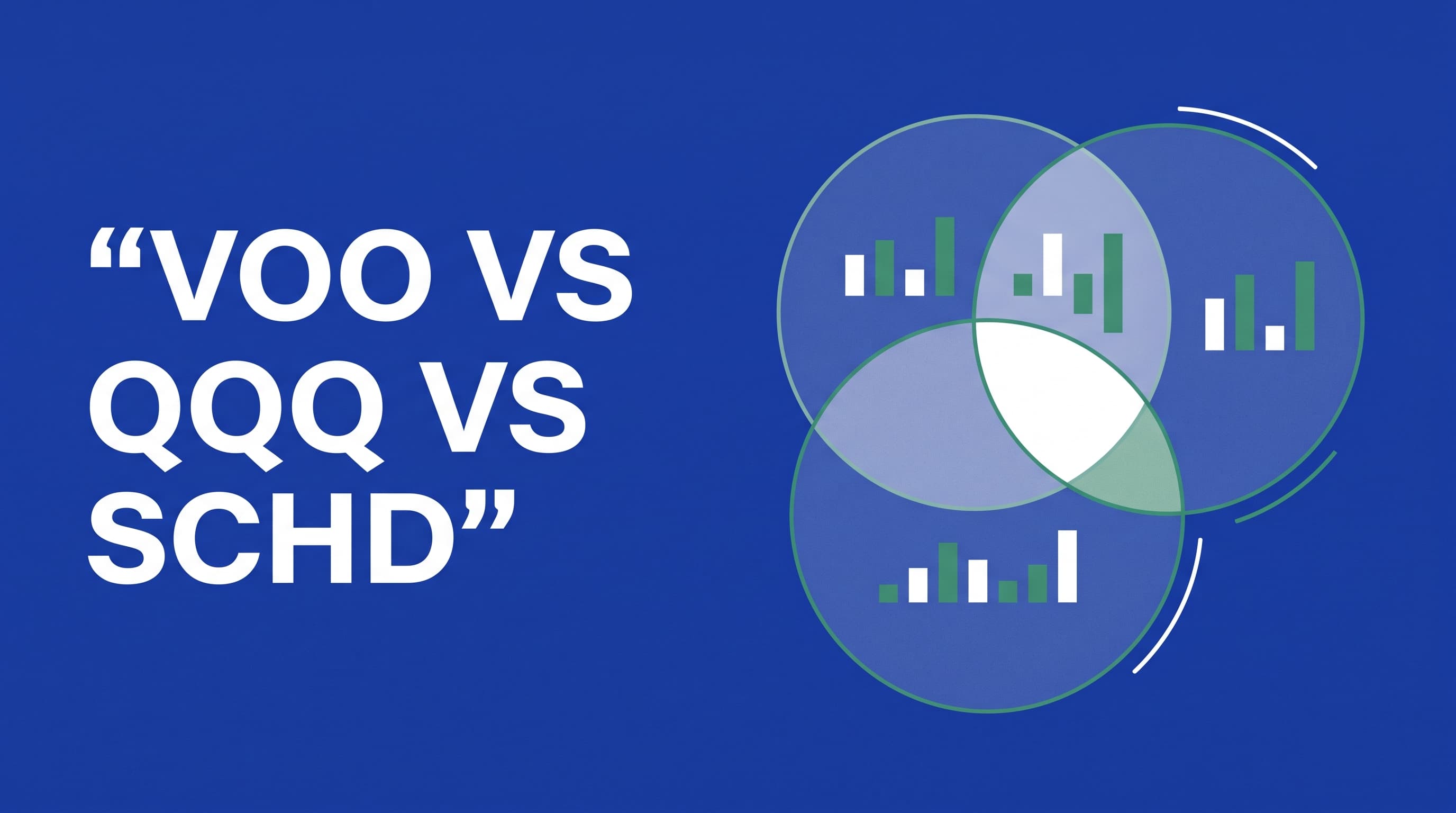 VOO vs QQQ vs SCHD: Overlap, Returns and Which to Own